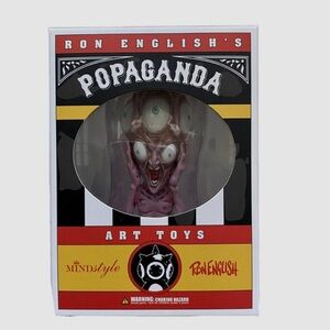 Ron English Popaganda Circus Sideshow Multi-Eyed Freak Vinyl Art Toy 🔥RARE